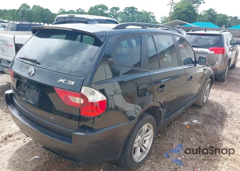 2005 BMW X3 3.0I from USA, damaged, VIN WBXPA934X5WD08446
